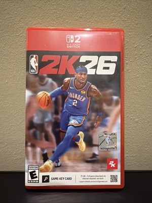 2K Games NBA 2K26 Nintendo Switch 2 Basketball Sports Simulation Open Box