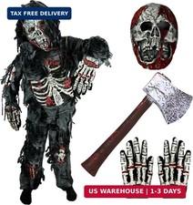 Spooktacular Creations Zombie Costume for Kids, Scary Halloween Costume for Boys