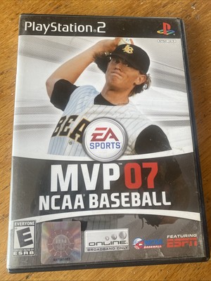 MVP 07 NCAA Baseball (Sony PlayStation 2, 2007) Case And Manual Only