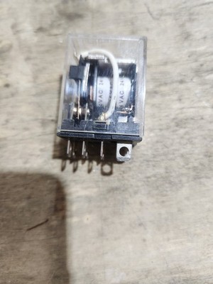 Grainger 2W929 Omron General Purpose Relay, 10A, 24V AC, 8 Terminal