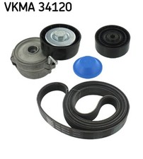 Keilrippenriemensatz SKF VKMA 34120 für MONDEO GALAXY WA6 FORD BA7 MAX 4 Turnier