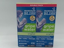 Mommy's Bliss Gripe Water Original 4oz Colic Gas Hiccups Relief