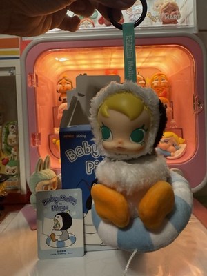 POPMART Baby Molly × Pingu Happy Fishing Series LITTLE FISHING BOAT Opened