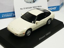 Kyosho Nissan 180Sx White Color 64 Collection Vol.02 One Eighty 1/64 Scale