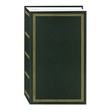 Pioneer 3-Ring 504 Pocket 4x6 Photo Album, Hunter Green