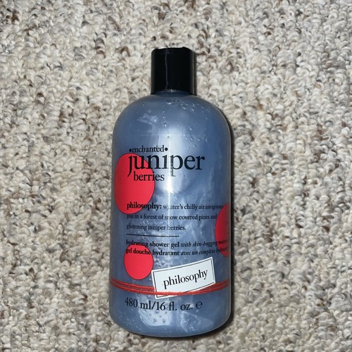 NEW! PHILOSOPHY ENCHANTED JUNIPER BERRIES HYDRATING SHOWER GEL 16 oz FREE SHIP