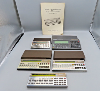 #SE5135# LOT Sharp PC-1210 , PC-1211, PC-1245, PC-E500 getestet *bitte lesen*