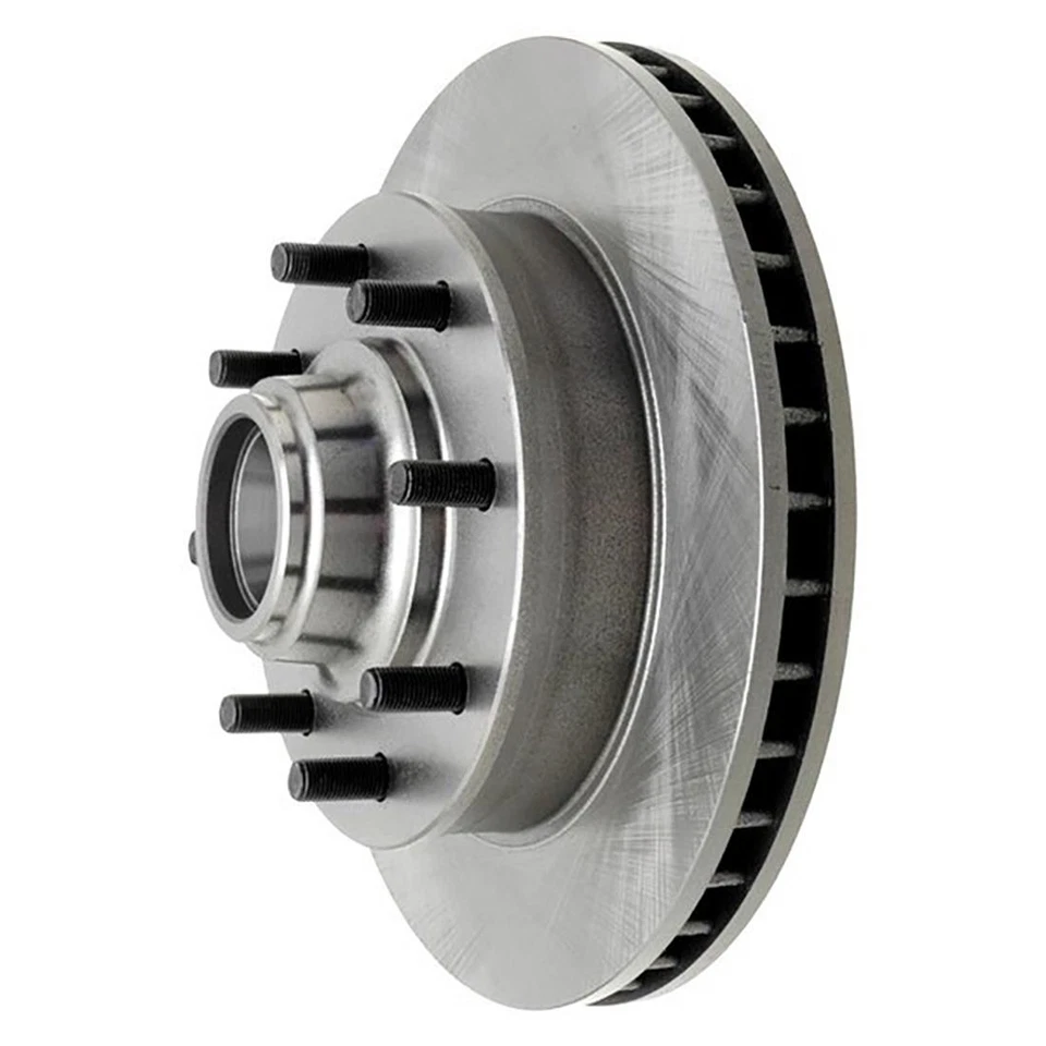 Front Brake Rotor and Hub & Metallic Brake Pads For 1992-1996 GMC C2500 Suburban - Image 3 of 4