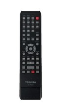 Toshiba SE-R0264 OEM Original DVD VCR Replacement Remote Control Tested Black