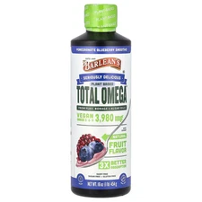 Plant Based Total Omega 3 · 6 · 9, Pomegranate Blueberry Smoothie, 3,980 mg, 16
