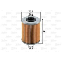 1X Kraftstofffilter Valeo 587902 Passend FüR Opel Saab Vauxhall