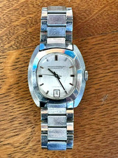 Girard-Perregaux Watch Chronometer HF 9000 Gyromatic Gay Freres Bracelet Vntg