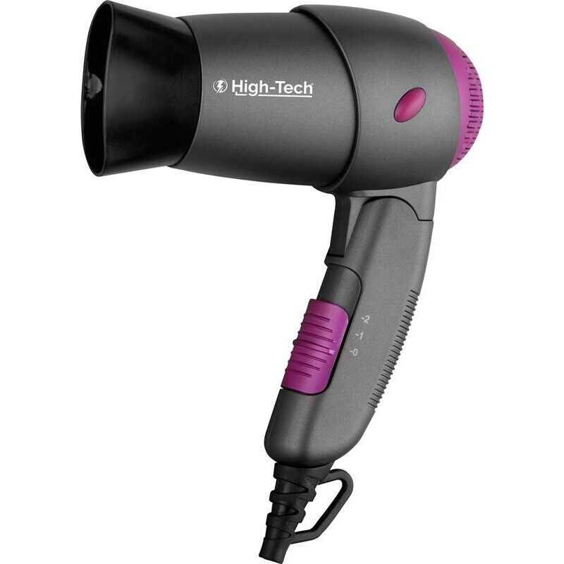 Phon da Viaggio OKX 1200W High-Tech - Asciugacapelli Pieghevole Compatto