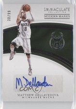 2016 Panini Immaculate Modern Marks 30/99 Matthew Dellavedova #MM-MDE Auto 0c3