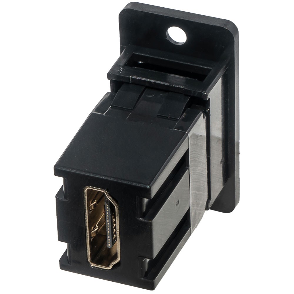 TUK Ltd HDMI F2F Low Profile Panel Mount Coupler