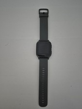 Garmin Venu Sq GPS Smart Watch Slate Grey Green Silicone Band Used