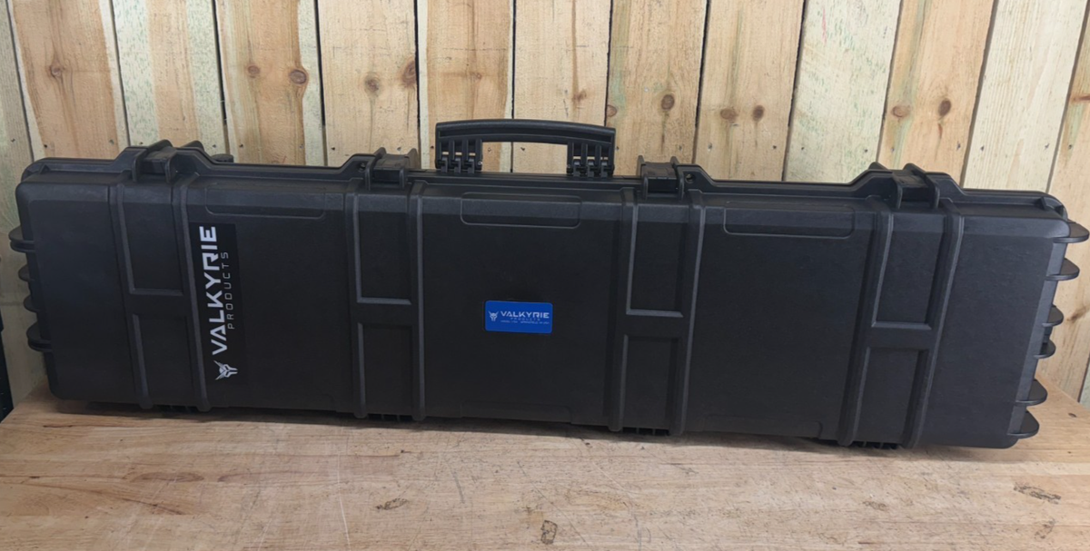 Valkyrie V154 Rifle Case Waterproof Storage W/ Pluck N Pull Foam