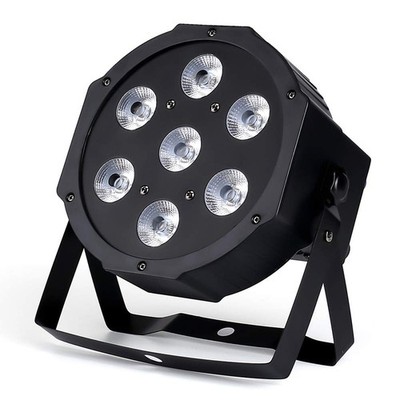Stage Lights 7x18W Uplights with Strict Testing 6in1 RGBWA UV Par Lights Soun...
