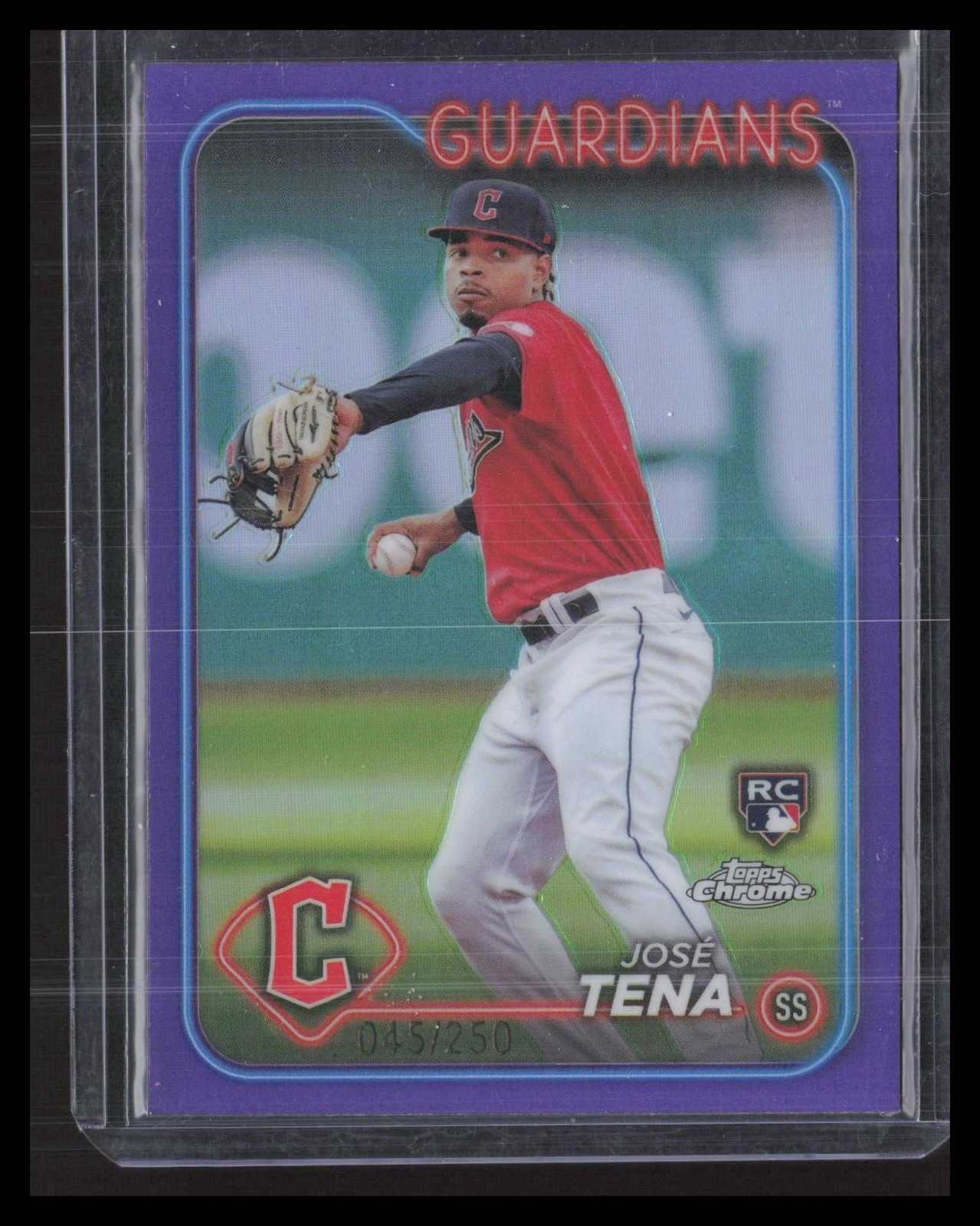 2024 Topps Chrome #29 José Tena Purple Refractors #/250