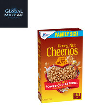 Honey Nut Cheerios Gluten Free Cereal, Family Size, 18.8 oz