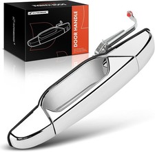 - Rear Left Driver Side Exterior Door Handle - Compatible with Chevy, GMC 