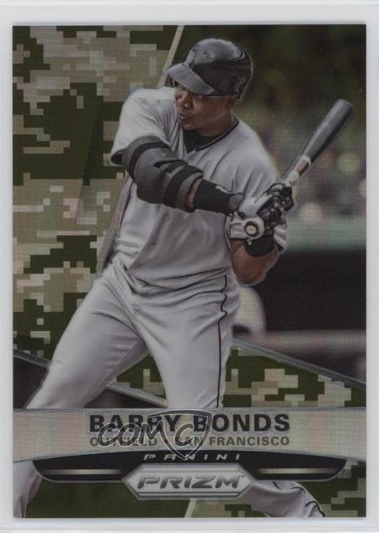 2015 Panini Prizm Camo Prizm 160/199 Barry Bonds #167 0b0
