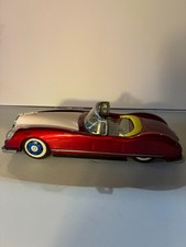 "LUCKY BRAND" VINTAGE TIN TOY CAR