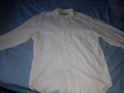 N&B Design for Men Tunic Style Collared Button Down