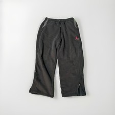 Vintage Jordan Baggy Elephant Print Czarne spodnie dresowe rozm. L