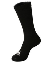 Adidas Men Crew 1 Pairs Socks Black Athletic Run Training Casual GYM Sock JN4517