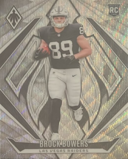 2024 Panini Phoenix #165 Brock Bowers Wave