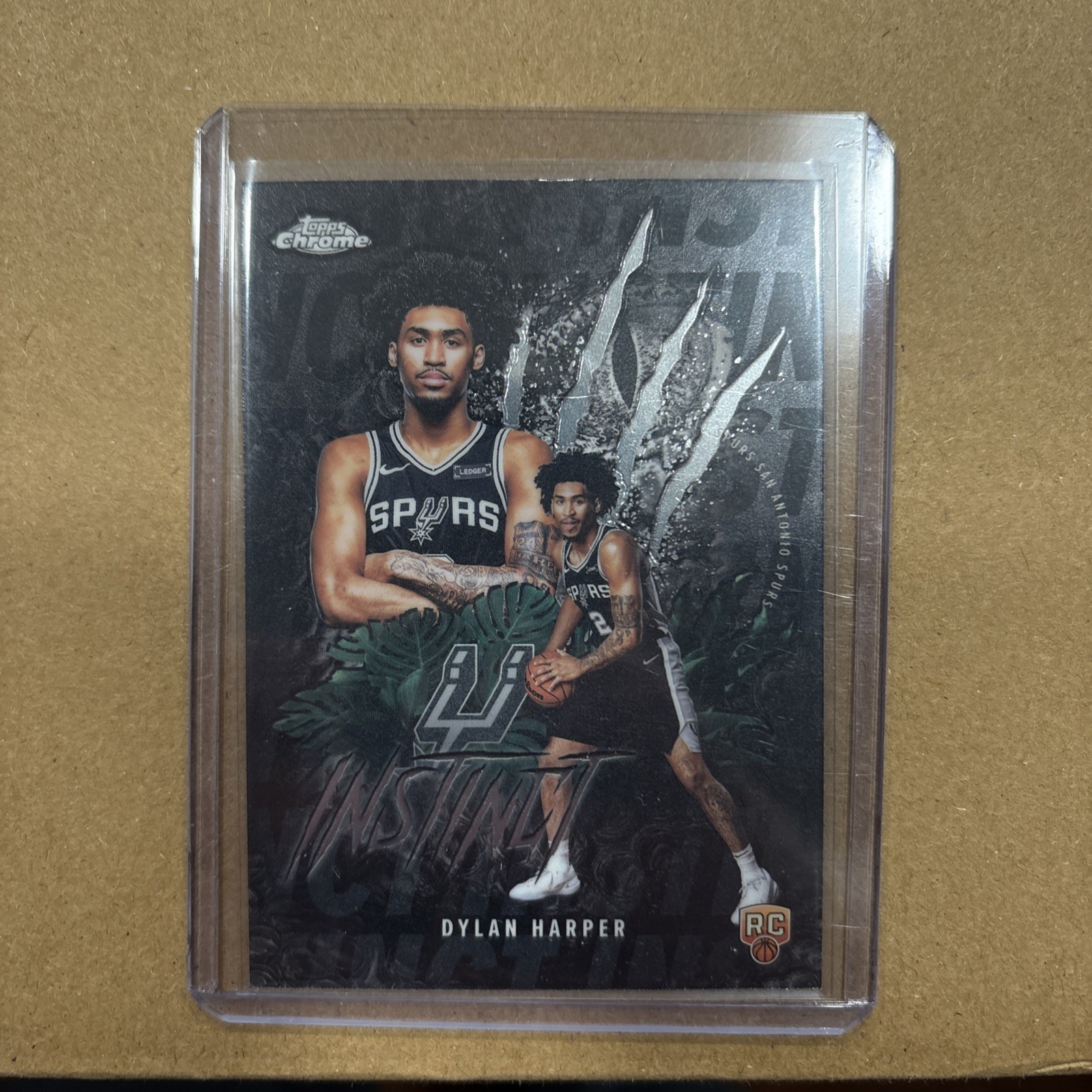 2025-26 Topps Chrome Flagship Dylan Harper RC Instinct #INS-12