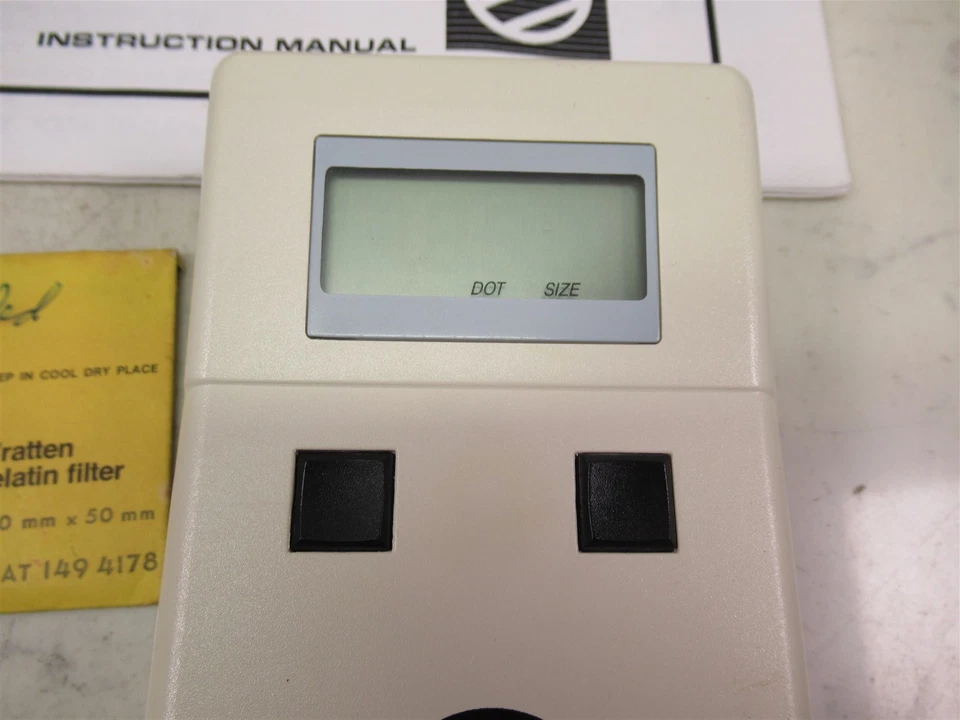 Betalog 130 Microprocesador Densitómetro Dispositivo de Laboratorio Portátil con Manual Foto 3 de 4