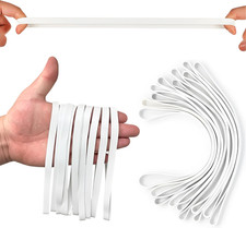 Large White Rubber Bands Heavy Duty Thick Wide Strong Extra Large Giant Elasti