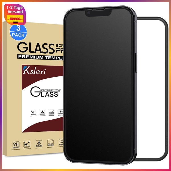 Matte Displayschutzfolie 3Er Set FüR Iphone 13 14 16 17E 6,1 Zoll Anti-Glare-image