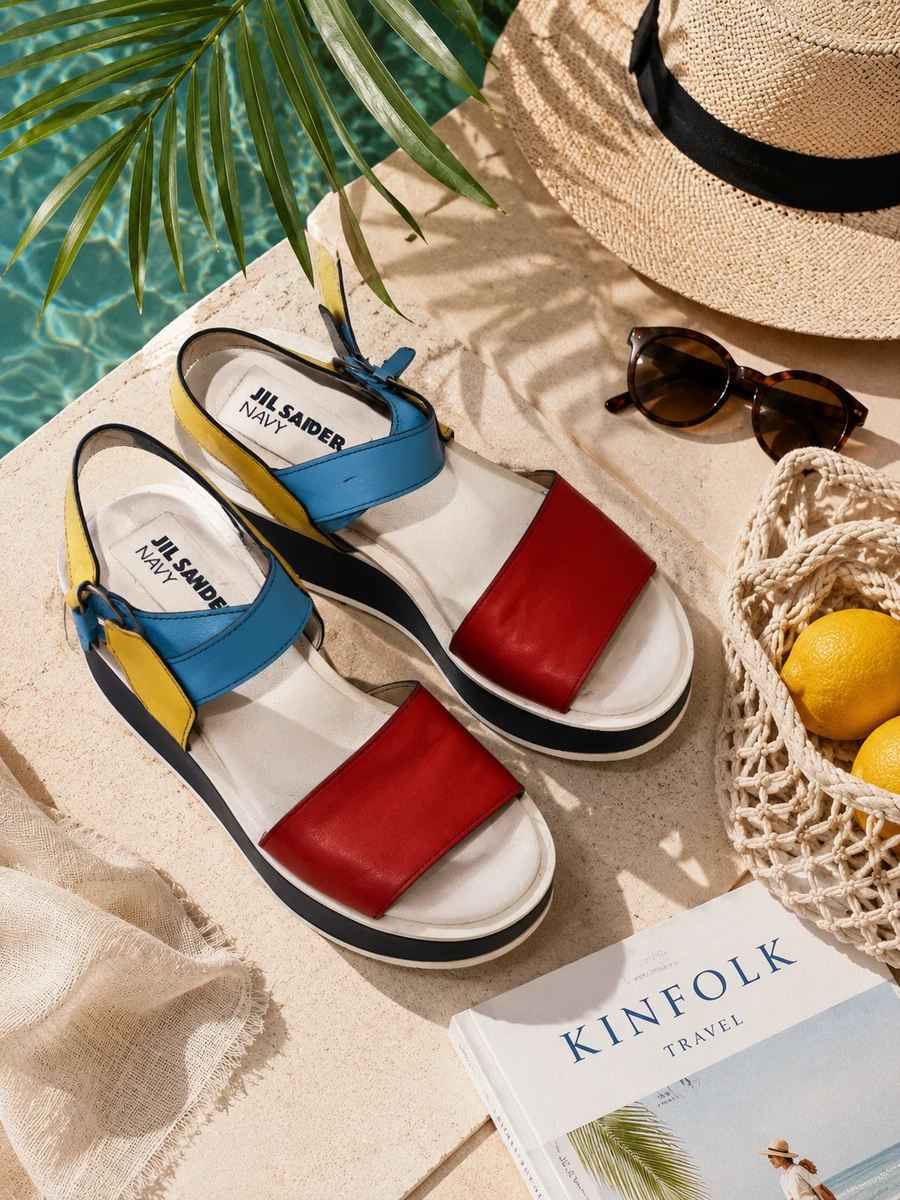 Jil Sander Women's Leather Sandals and Flip Flops for sale | eBay