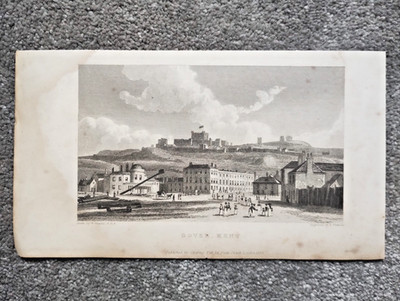Dover, Kent - antiker Druck - 1830