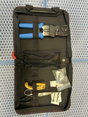 Platinum Tools 90151 EZ RJ45 HD Termination Kit