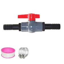 Secure Connection with Barbed Hose Connector PVC Ball Valve for Pool Systems
