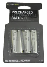 Goal Zero AA NiMH Rechargeable Battery 4 Pack PRECHARGED