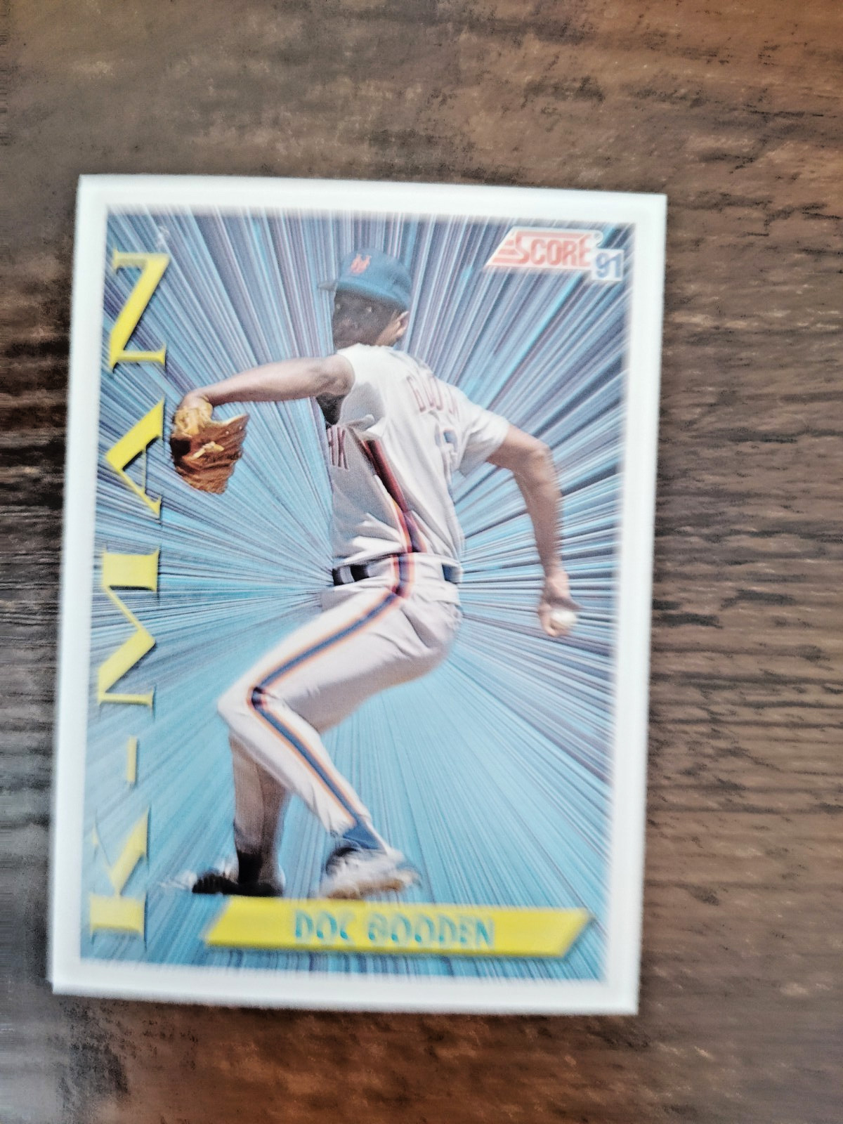 1991 Score - Doc Gooden K-Man Insert #685 New York Mets Baseball Card