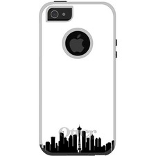 OtterBox Commuter for Apple iPhone Pick Model Seattle Skyline Silhouette