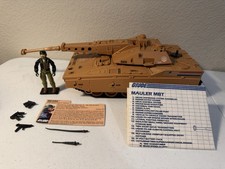 G.I. Joe 1985 MAULER M.B.T. Tank 95  Complete & Heavy Metal Manned Battle Tank