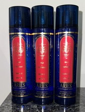 3 New Bath Body Works ZODIAC COLLECTION ARIES Fine Fragrance Mist Spray 8 Oz