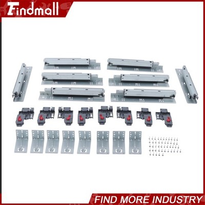 Findmall 4 Pairs 12'' Undermount Soft Close Drawer Slides Full Extension 100LB