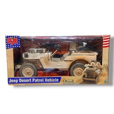 2002 Hasbro GI Joe Jeep Desert Patrol Vehicle...