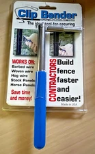 The Clip Bender, Ultimate Fencing Tool (T Post Clips) USA