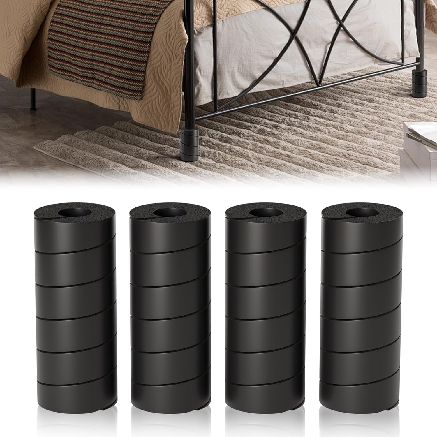 Leg Covers, Reusable Bed Frame Toe Protectors,bed Frame Feet Protector