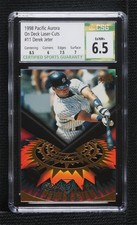 1998 Pacific Aurora On Deck Laser-Cuts Derek Jeter #11 CSG 6.5 HOF g1z