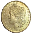 1878-S Morgan Silver Dollar BU Uncertified Rev 78 7 TF